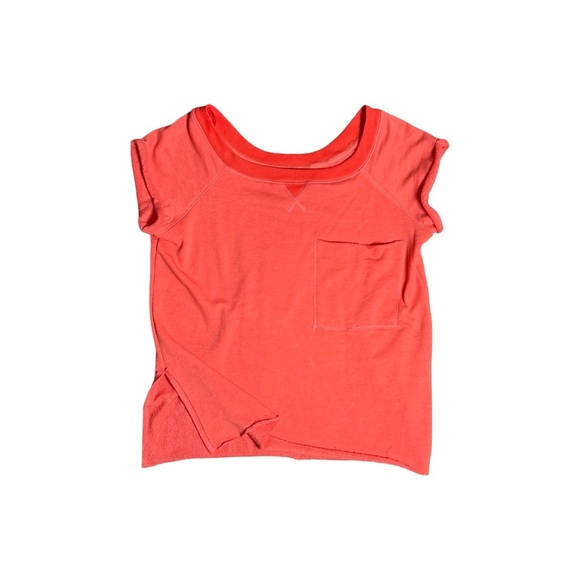 FP Movement Winning Stretch Top Summer Poppy XS NWOT Lounge Gym Pilates Tennis - Picture 1 of 9